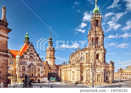 DRESDEN, GERMANY-Catholic Court Church DRESDEN, GERMANY-Catholic Court Church 18456291