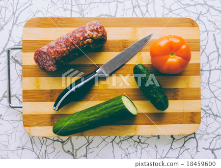 Home Food on Desk 18459600