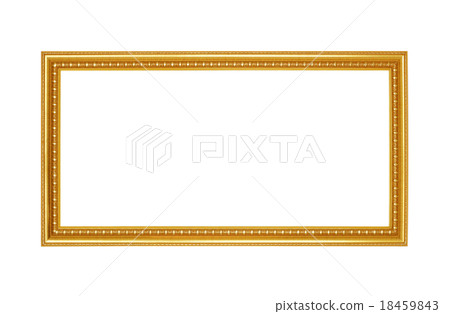 Gold frame 18459843
