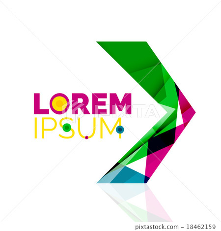 Vector arrow logo Vector arrow logo 18462159