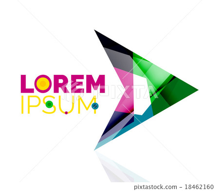 Vector arrow logo Vector arrow logo 18462160