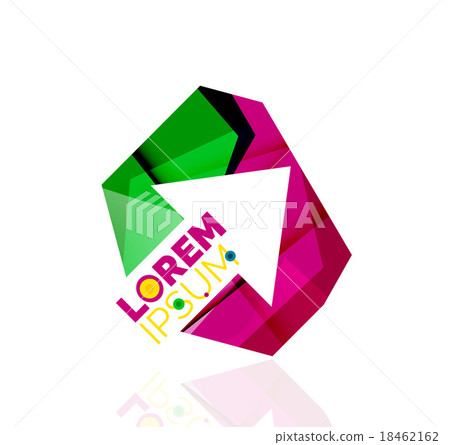 Vector arrow logo 18462162