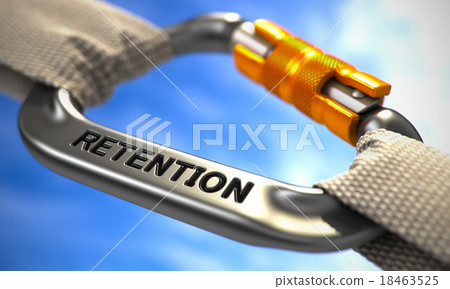 Chrome Carabiner with Retention Concept Chrome Carabiner with Retention Concept 18463525