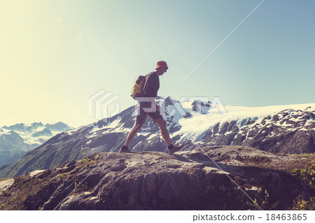 Hike in Exit glacier 18463865