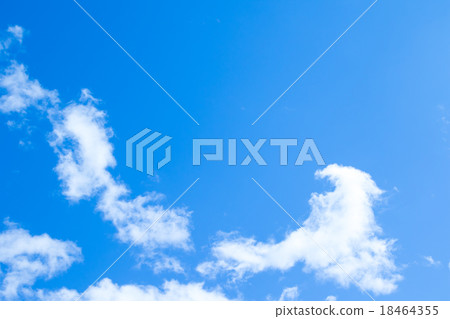 雲彩積云云彩積雲或沼澤雲彩藍天白色雲彩秋天天空冬天天空背景材料雲彩藍天綜合背景 18464355