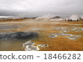 volcano and geyser 18466282
