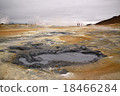 volcano and geyser 18466284
