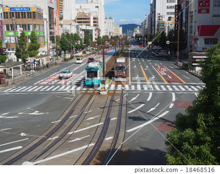 Boulevard in front of Toyohashi station 18468516