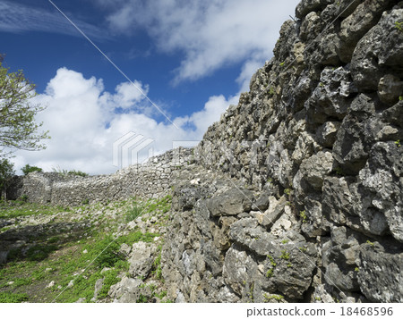 Historic site of Nanjo City, Okinawa Prefecture, Tamagusuku Castle Ruins 18468596