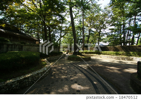 House of the Numazu shrine resident's garden view House of the Numazu shrine resident's garden view 18470512