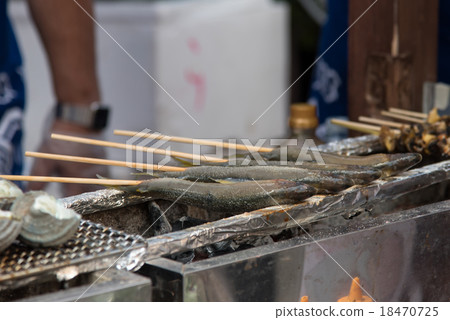 Raw japan grill fish Raw japan grill fish 18470725