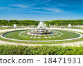 Latone fountain in royal residence Versailles, France 18471931