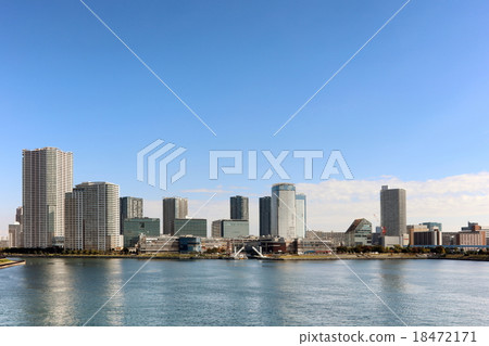 城市景觀Kachidoki Toyosu 城市景觀Kachidoki Toyosu 18472171