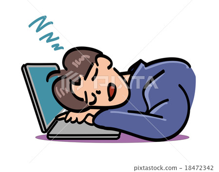 Businessman - snooze Businessman - snooze 18472342