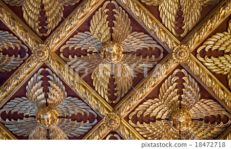 Angel ceiling in golden hall 18472718