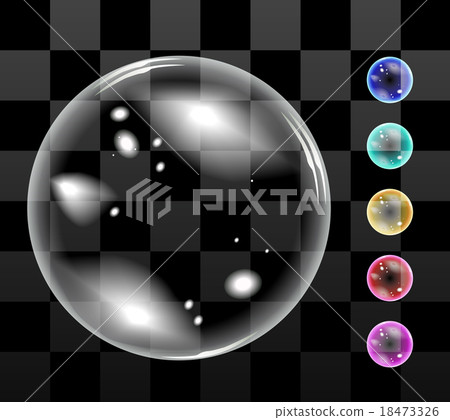 Bubble soap vector Bubble soap vector 18473326
