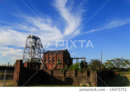 Blue sky and world heritage Scenery of Manda pit Blue sky and world heritage Scenery of Manda pit 18473752
