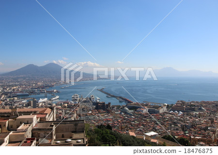 Bay of Naples and Mount Vesuvius Bay of Naples and Mount Vesuvius 18476875