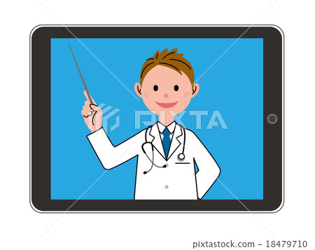 Tablet male doctor Tablet male doctor 18479710