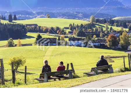 Rural scenery in the Bavaria region Rural scenery in the Bavaria region 18481776