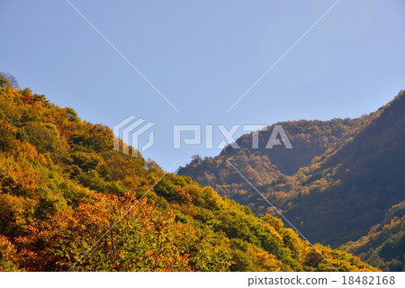 松川谷，長野縣秋葉 18482168