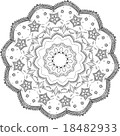 Round Lace Star 18482933