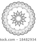 Round Lace Heart 18482934