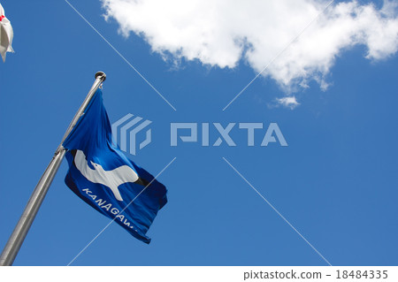 Flag of Seagull Kanagawa Prefecture Flag Flag of Seagull Kanagawa Prefecture Flag 18484335