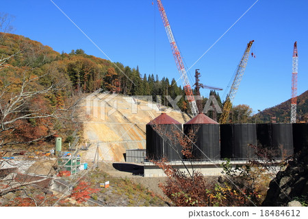 Planned site for construction of Yatta Dam Main Building (Naganohara Town, Gunma Prefecture) Planned site for construction of Yatta Dam Main Building (Naganohara Town, Gunma Prefecture) 18484612