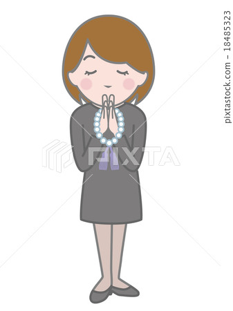 Mourning illustration Mourning illustration 18485323