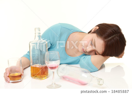 A woman who is drunk A woman who is drunk 18485887