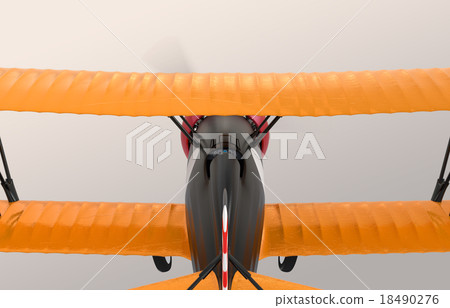 Yellow Black's Two-tone Biplane Rear Angle Image 18490276