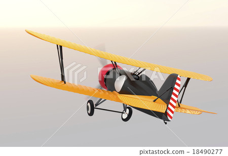 黃色黑色的雙色雙葉機 18490277