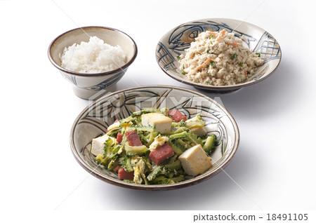 Goya Champloo and Okara Ununa and Rice 18491105