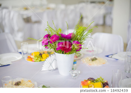 flowers on the table flowers on the table 18492439