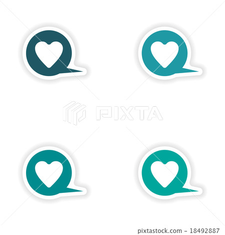 assembly realistic sticker design on paper logo 18492887