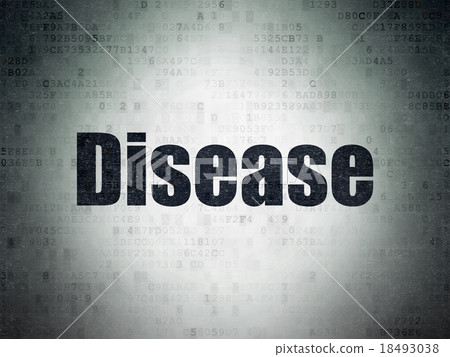 Healthcare concept: Disease on Digital Paper 18493038
