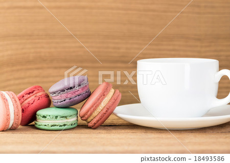 Stack Focus Image Of Colorful French Macarons 18493586