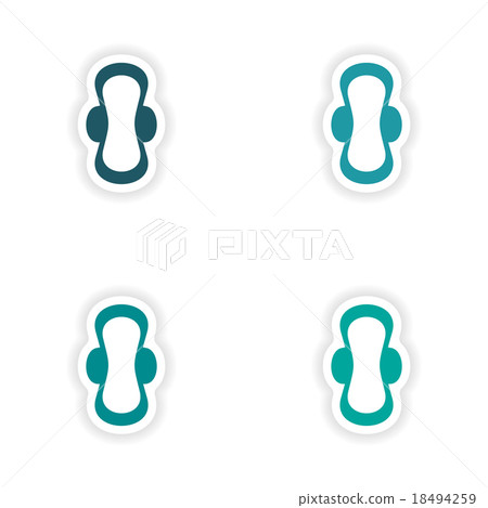 assembly realistic sticker design on paper assembly realistic sticker design on paper 18494259