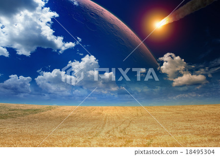Asteroid impact Asteroid impact 18495304