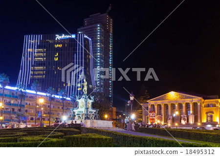 Batumi in night 18495312