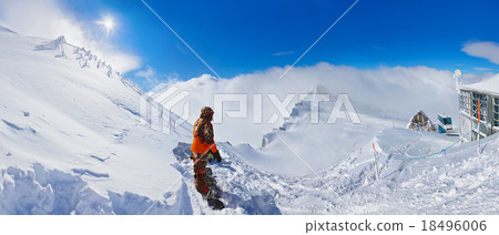 Mountains ski resort Kaprun Austria 18496006