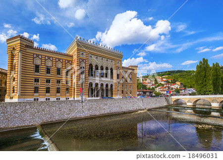 National library in Sarajevo - Bosnia 18496031