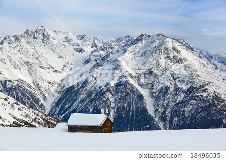 House at mountains - ski resort Solden Austria 18496035