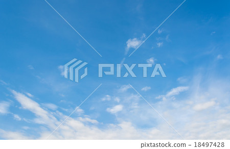 blue sky 18497428