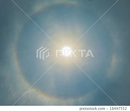 sun be encircled by a halo 18497552