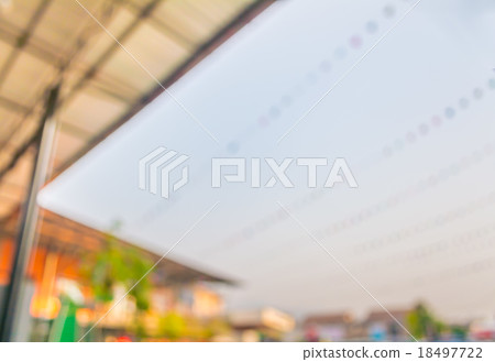 blur image of roof and building 18497722