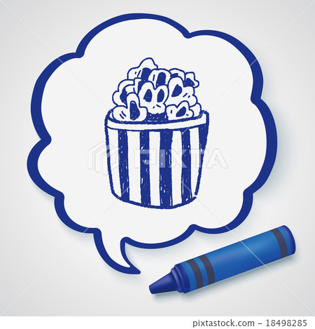 Doodle Popcorn 18498285
