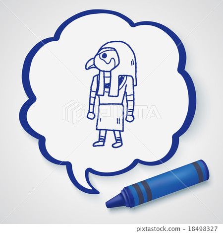 egypt god doodle egypt god doodle 18498327