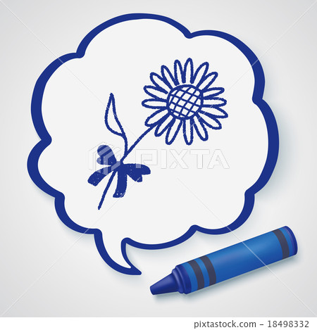 doodle flower doodle flower 18498332